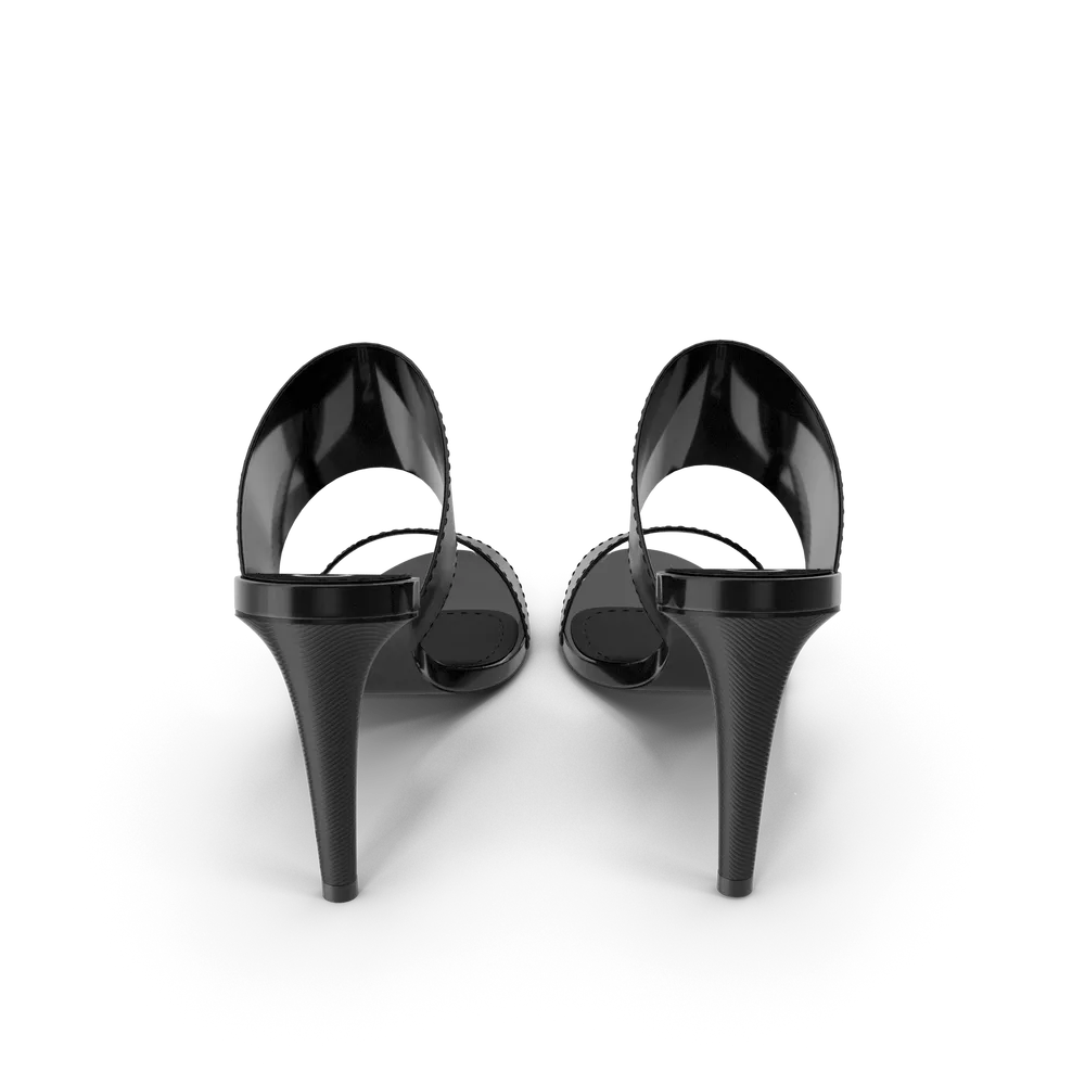 Picture of Ferro Charcoal Strappy Heels