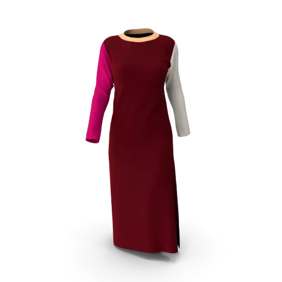 Picture of Maison Vela Rust A-Line Dress